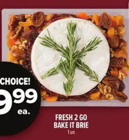 Metro FRESH 2 GO BAKE IT BRIE offer