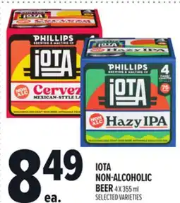 Metro IOTA NON-ALCOHOLIC BEER offer