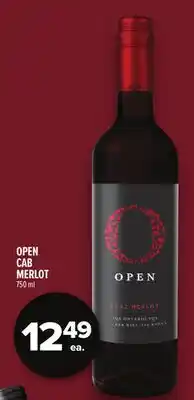Metro OPEN CAB MERLOT offer
