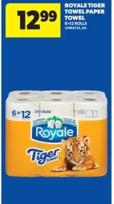 Real Canadian Superstore ROYALE TIGER TOWEL PAPER TOWEL offer