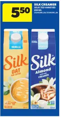 Real Canadian Superstore SILK CREAMER, 890 ML offer