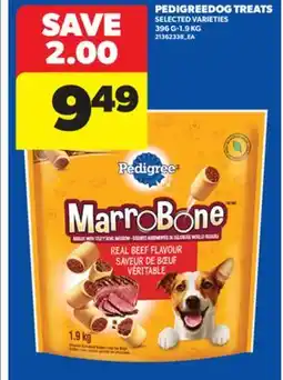 Real Canadian Superstore PEDIGREE DOG TREATS, 396 G - 1.9 KG offer