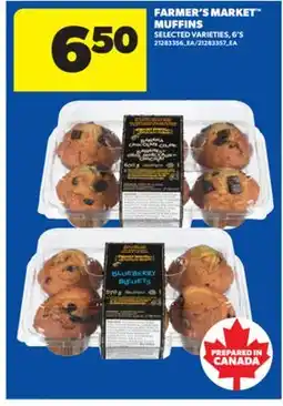 Real Canadian Superstore FARMER'S MARKET MUFFINS, 6' S offer