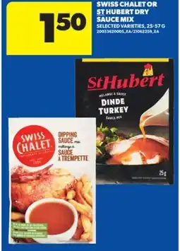 Real Canadian Superstore SWISS CHALET OR ST HUBERT DRY SAUCE MIX, 25-57 G offer