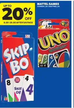 Real Canadian Superstore MATTEL GAMES offer