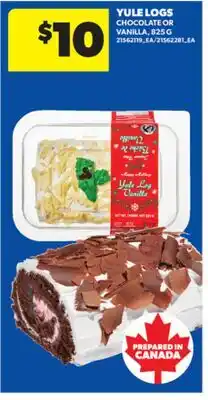 Real Canadian Superstore YULE LOGS, 825 G offer
