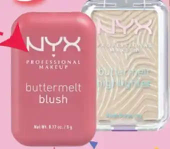 Real Canadian Superstore NYX BUTTERMELT BLUSH, BRONZER OR HIGHLIGHTER offer