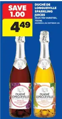 Real Canadian Superstore DUCHÉ DE LONGUEVILLE SPARKLING JUICES, 750 ML offer