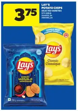 Real Canadian Superstore LAY'S POTATO CHIPS, 177-235 G offer