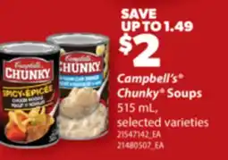 Real Canadian Superstore CAMPBELL'S CHUNKY SOUPS 515 ML offer
