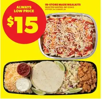Real Canadian Superstore IN-STORE MADE MEALKITS, 981-1234 G offer