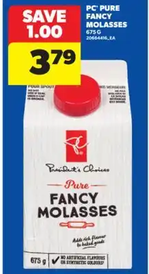 Real Canadian Superstore PC PURE FANCY MOLASSES, 675 G offer