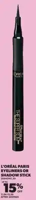 Real Canadian Superstore L'ORÉAL PARIS EYELINERS OR SHADOW STICK offer