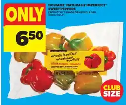 Real Canadian Superstore NO NAME NATURALLY IMPERFECT SWEET PEPPERS, 2.5 LB offer