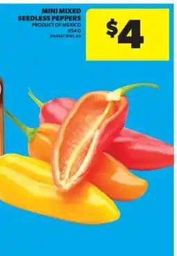 Real Canadian Superstore MINI MIXED SEEDLESS PEPPERS, 454 G offer