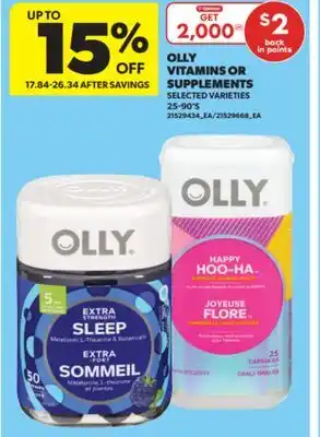 Real Canadian Superstore OLLY VITAMINS OR SUPPLEMENTS, 25-90' S offer