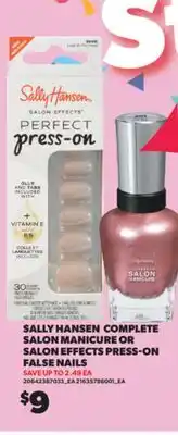 Real Canadian Superstore SALLY HANSEN COMPLETE SALON MANICURE OR SALON EFFECTS PRESS-ON FALSE NAILS offer