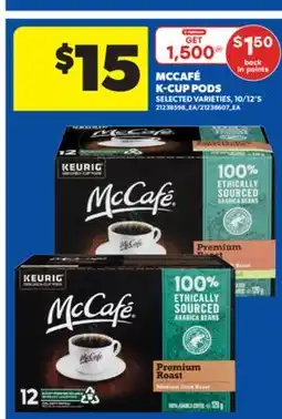 Real Canadian Superstore MCCAFÉ K-CUP PODS, 10/12'S offer