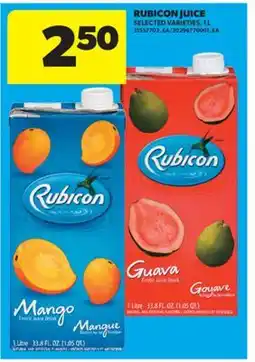 Real Canadian Superstore RUBICON JUICE, 1 L offer