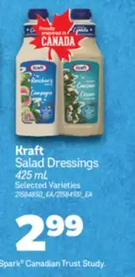 Real Canadian Superstore KRAFT SALAD DRESSINGS, 425 ML offer