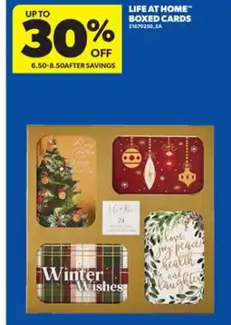 Real Canadian Superstore LIFE AT HOME BOXED CARDS offer