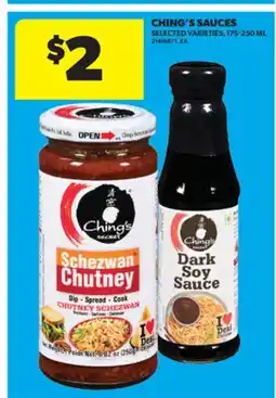 Real Canadian Superstore CHING'S SAUCES, 175-250 ML offer