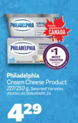 Real Canadian Superstore PHILADELPHIA CREAM CHEESE PRODUCT offer