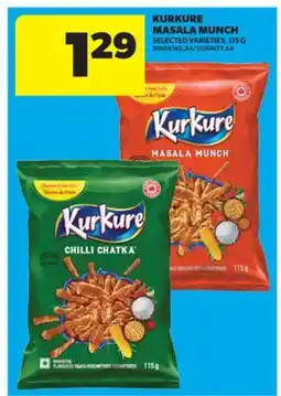 Real Canadian Superstore KURKURE MASALA MUNCH, 115 G offer