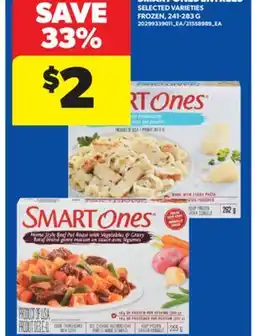 Real Canadian Superstore SMART ONES ENTRÉES, 241-283 G offer