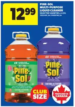 Real Canadian Superstore PINE-SOL MULTI-PURPOSE LIQUID CLEANER, 4.25 L offer