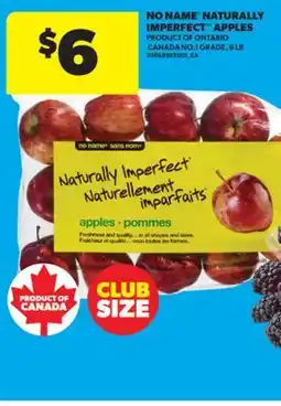 Real Canadian Superstore NO NAME NATURALLY IMPERFECT APPLES, 6 LB offer