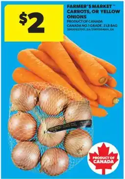 Real Canadian Superstore FARMER'S MARKET CARROTS, OR YELLOW ONIONS offer