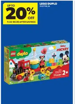 Real Canadian Superstore LEGO DUPLO offer