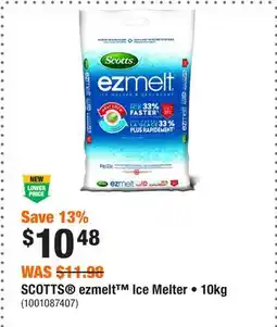 Home Depot SCOTTS ezmelt Ice Melter • 10kg offer