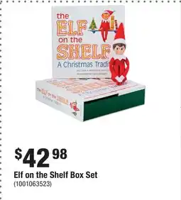 Home Depot Elf on the Shelf Box Set offer