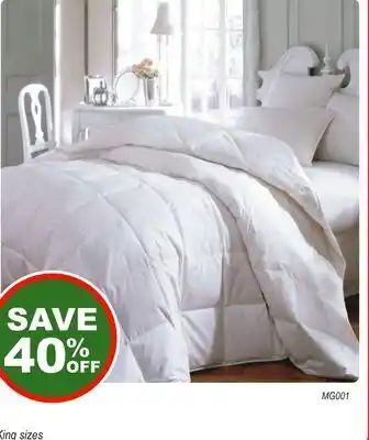 Oxford Mills W Home MicroGel Duvet offer