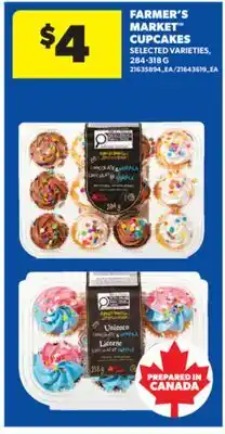 Real Canadian Superstore FARMER'S MARKET CUPCAKES, 284-318 G offer