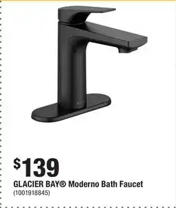 Home Depot GLACIER BAY Moderno Bath Faucet offer
