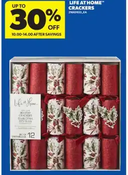 Real Canadian Superstore LIFE AT HOME CRACKERS offer