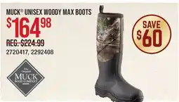 Cabela's MUCK UNISEX WOODY MAX BOOTS offer