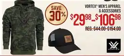 Cabela's VORTEX MEN'S APPAREL & ACCESSORIES offer