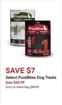 Petvalu Select PureBites Dog Treats offer