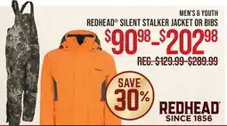 Cabela's REDHEAD SILENT STALKER JACKET OR BIBS offer