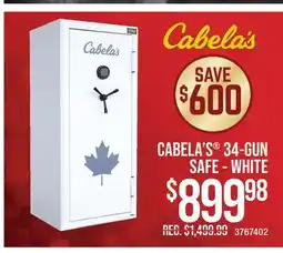 Cabela's CABELA'S 34-GUN SAFE-WHITE offer
