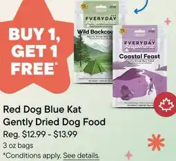 Petvalu Red Dog Blue Kat Gently Dried Dog food offer