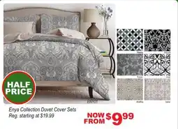 Oxford Mills Enya Collection Duvet Cover Sets offer