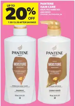 Real Canadian Superstore PANTENE HAIR CARE offer