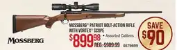 Cabela's MOSSBERG PATRIOT BOLT-ACTION RIFLE WITH VORTEX SCOPE offer