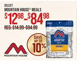 Cabela's SELECT MOUNTAIN HOUSE MEALS offer