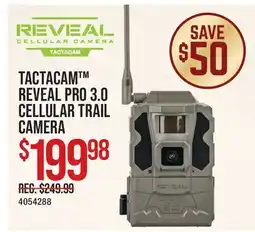 Cabela's TACTACAM REVEAL PRO 3.0 CELLULAR TRAIL CAMERA offer